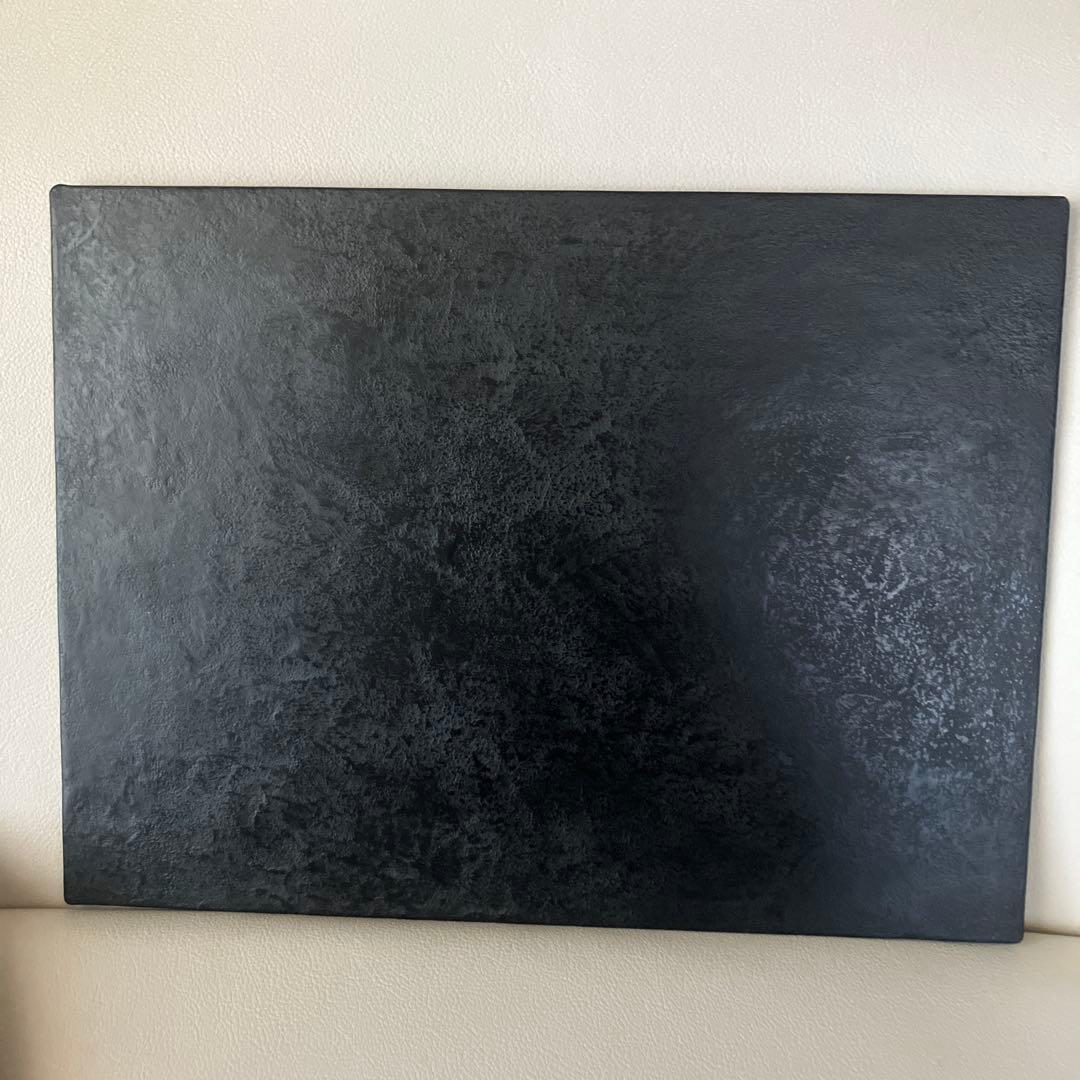 杉田明彦　スレート折敷　2点