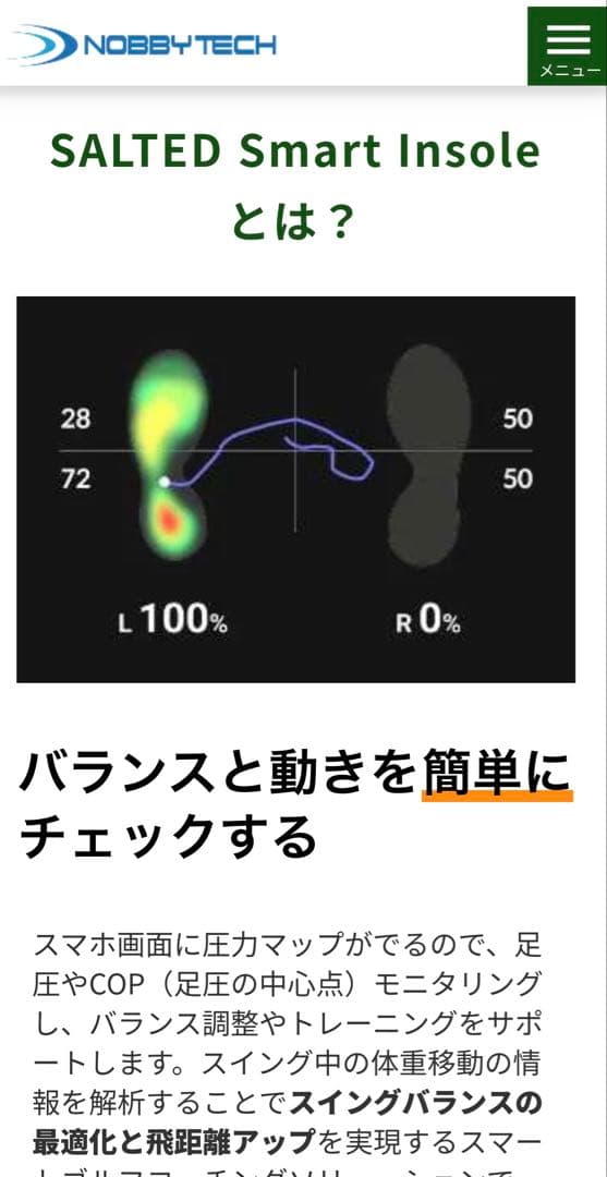 SALTED Smart Insole XS 値下げ