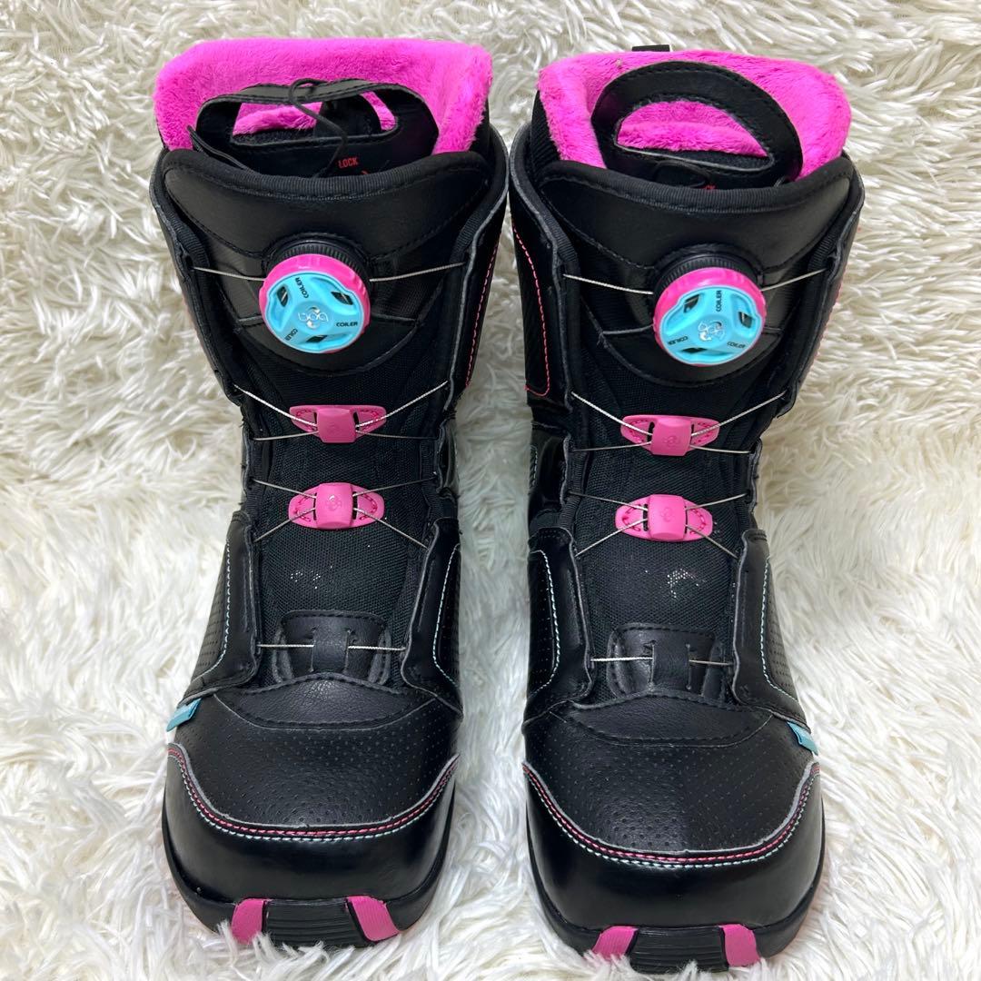 SALOMON MYRIAD BOA スノーボードブーツ 23.5 ブラック