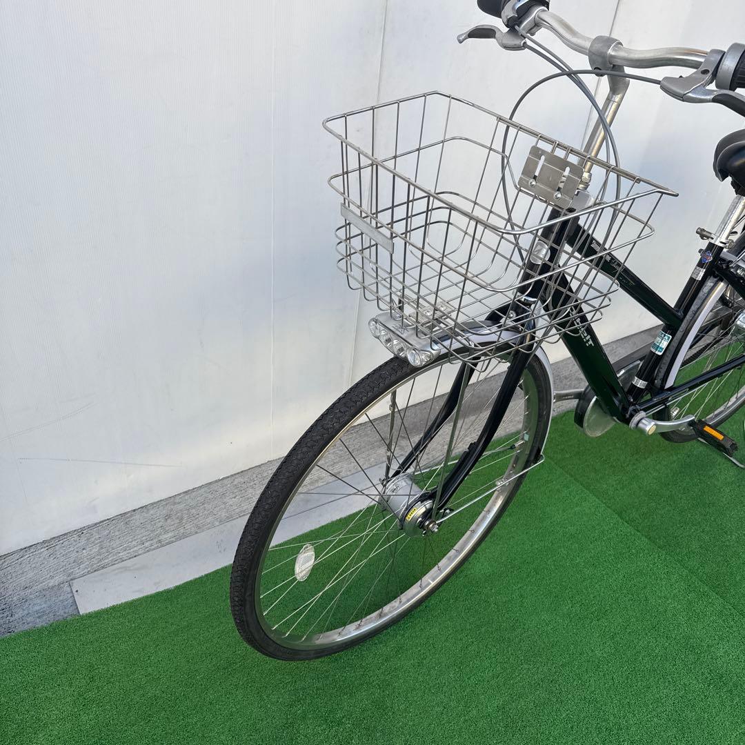 ブリヂストン アルベルト自転車27インチ 内3速 ブラック