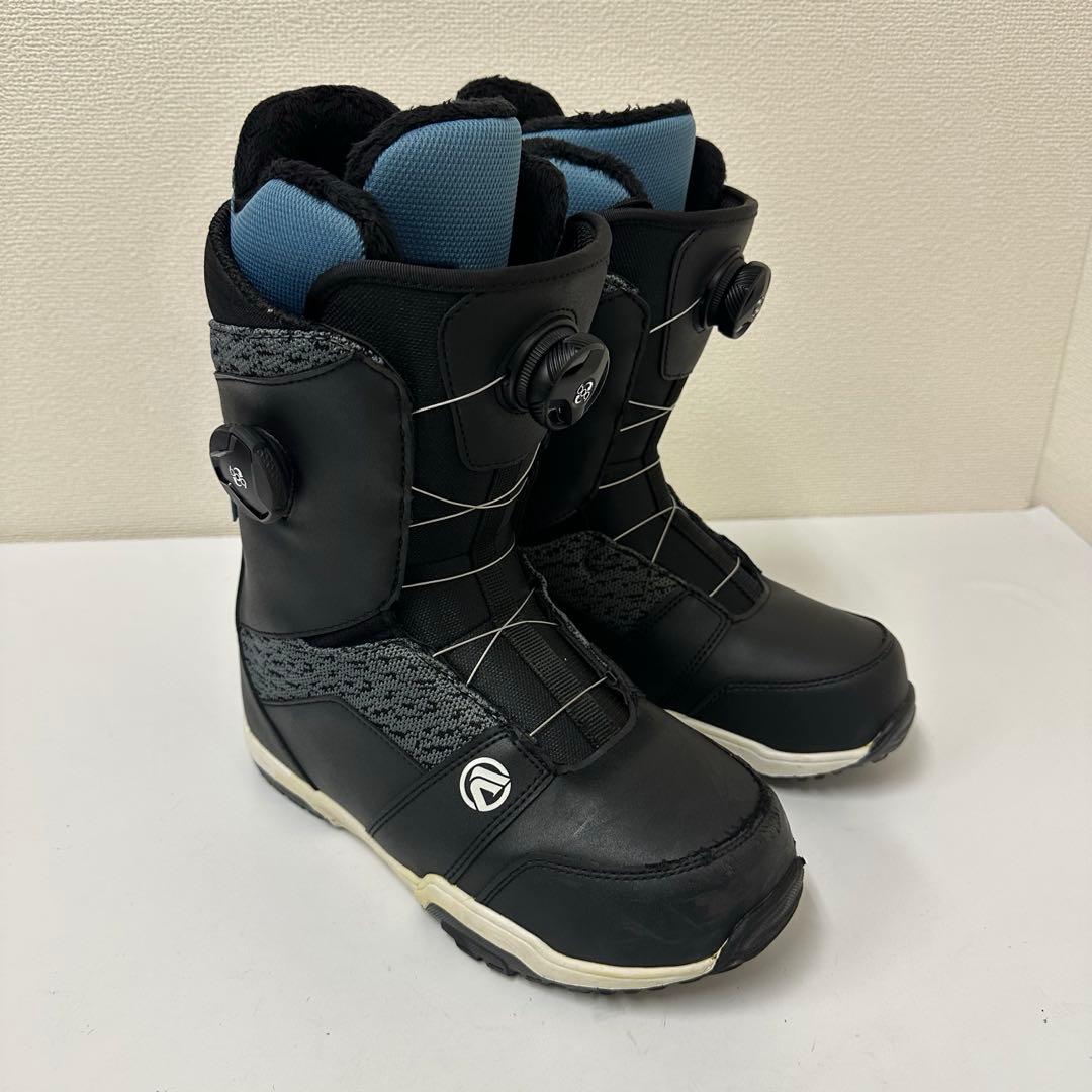 FLOW スノーボードBOAブーツ メンズ ブラック/グレー/ブルー26.0cm