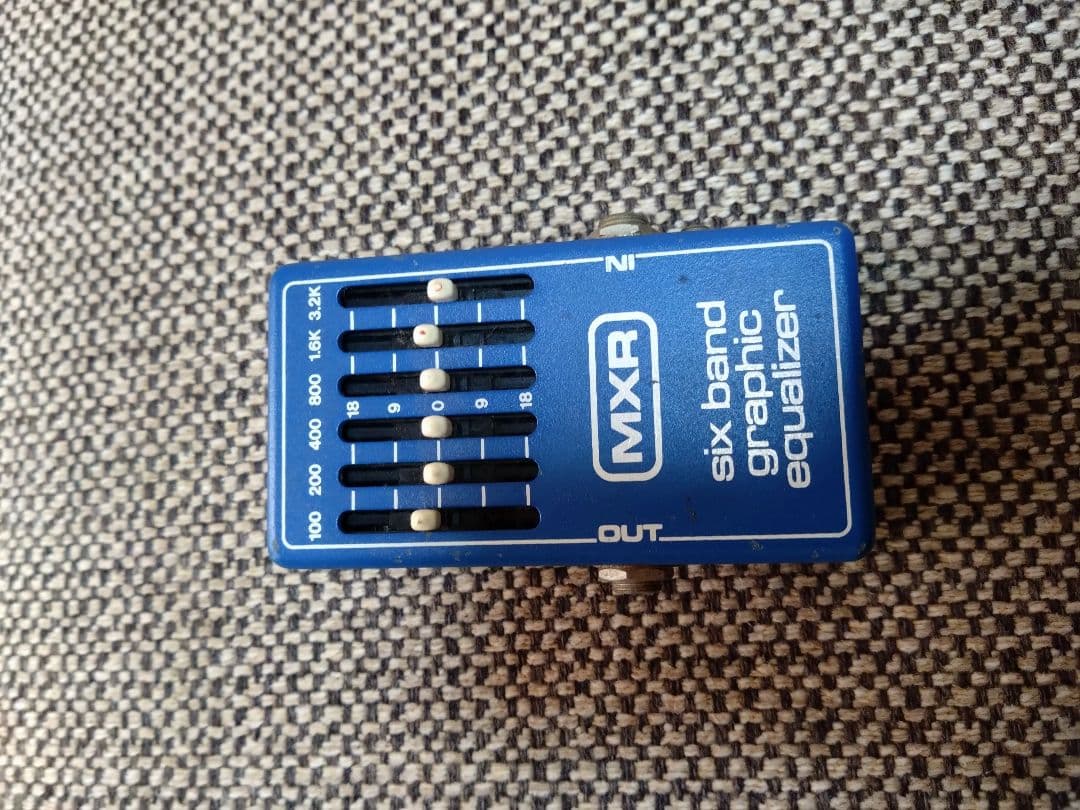 ギター MXR six band graphic equalizer