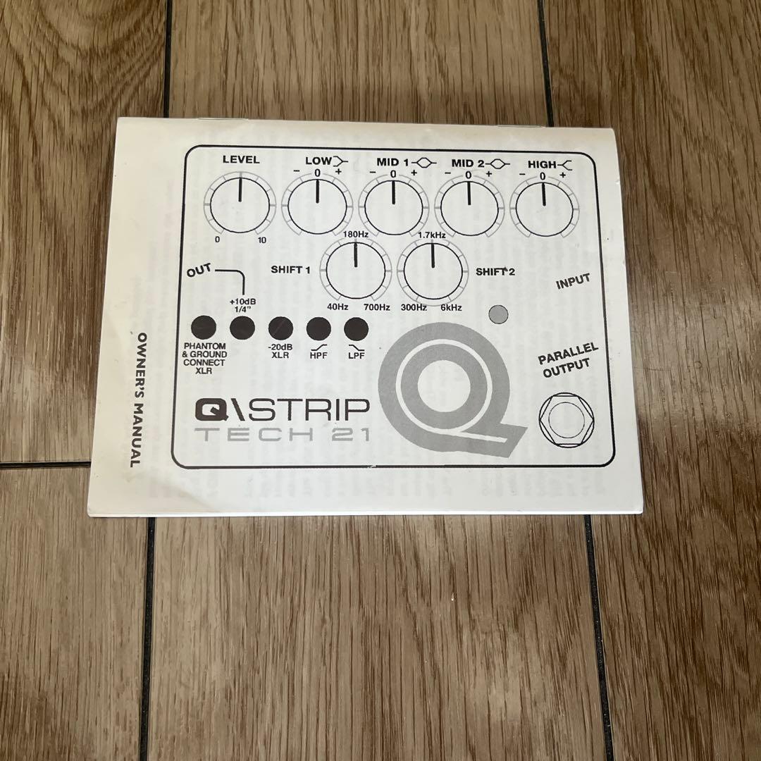 ギター TECH21 Q/STRIP