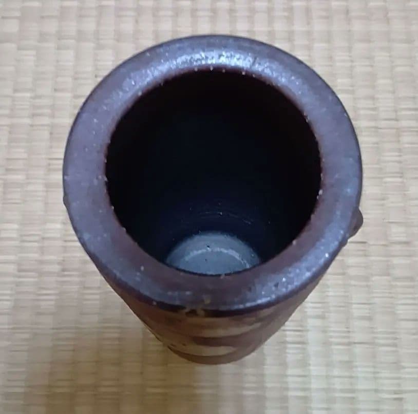 【備前焼】【木村長十郎友敬】作　木村友敬　木村純雄　花瓶　 花器　壺　花入