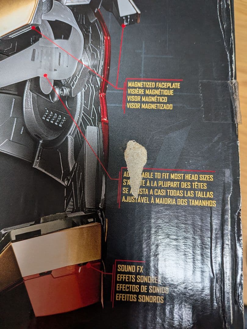 ハズブロレプリカ マーベルレジェンド アイアンマン ヘルメット【未開封】