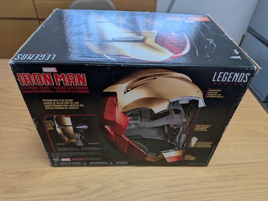 ハズブロレプリカ マーベルレジェンド アイアンマン ヘルメット【未開封】