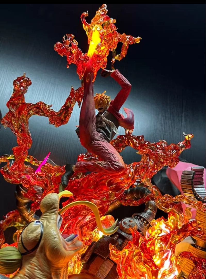 ワンピース　LS スタジオ　サンジ　ガレージキット　フィギュア　完成品