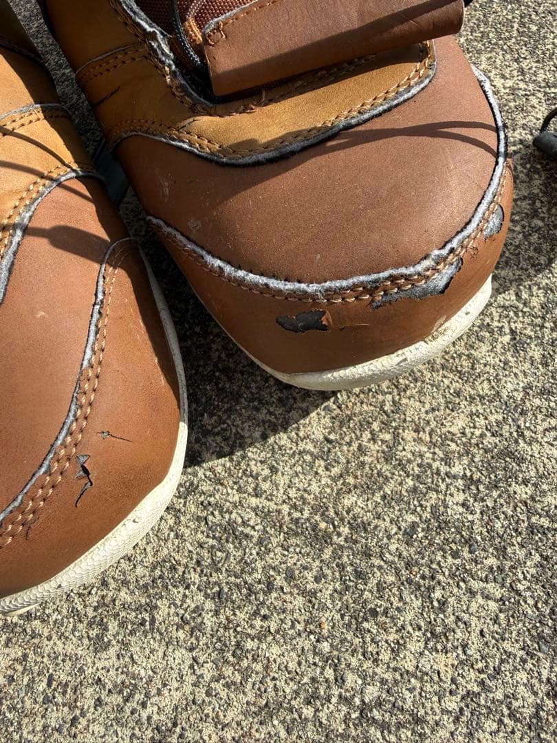 STEPCHILD スノーボードブーツ 男性用 ブラウン