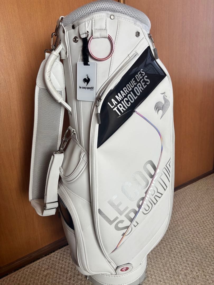 ルコック キャディバッグ 9型 ホワイト