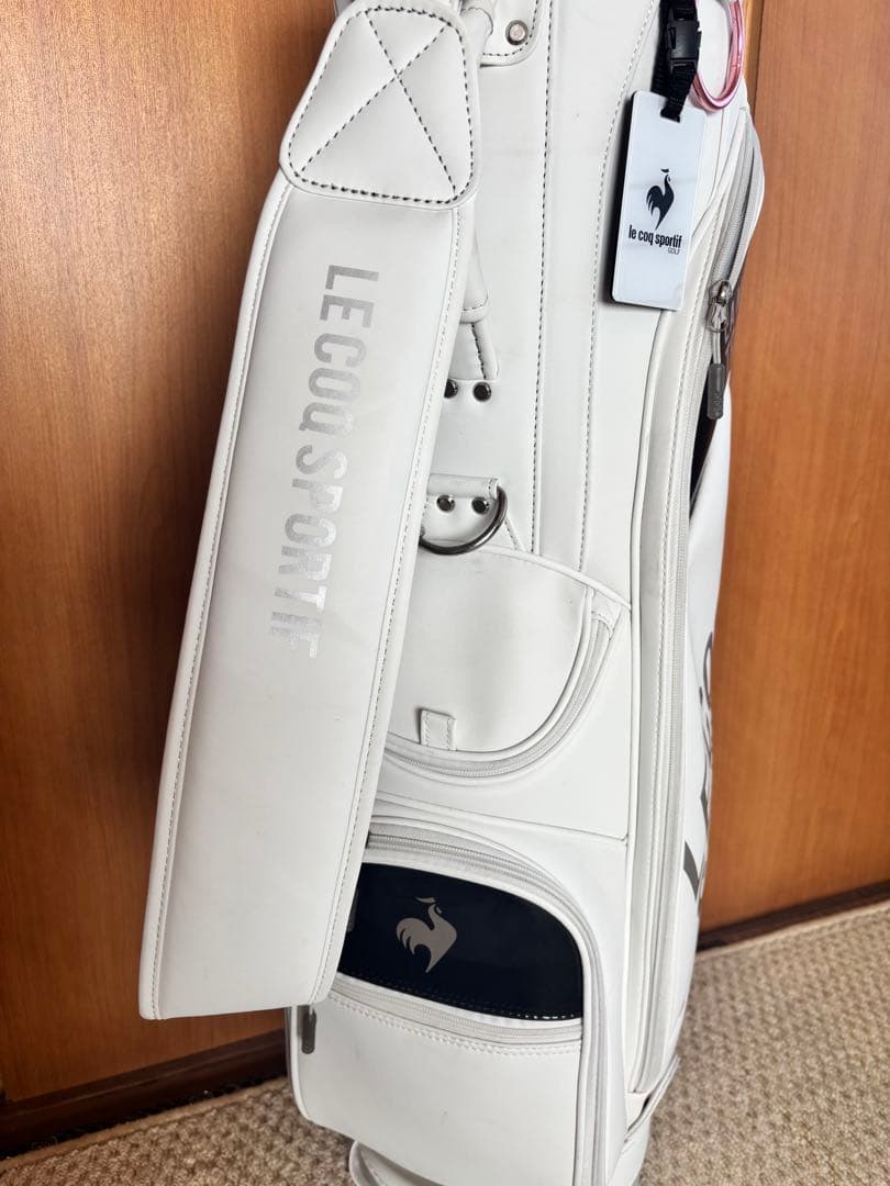 ルコック キャディバッグ 9型 ホワイト