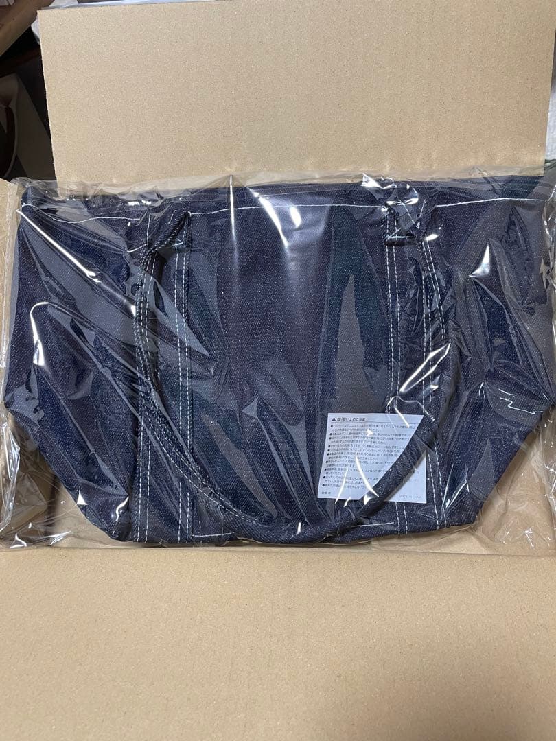 新品未開封　成田昭次ファンクラブ　CLUB55限定デニムトートバッグ　クラブ55