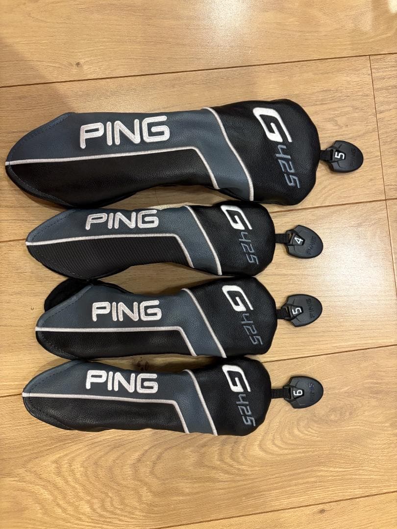 PING G425MAX 5W 7W 4U 5U 6U 5本セット+シャフト2本