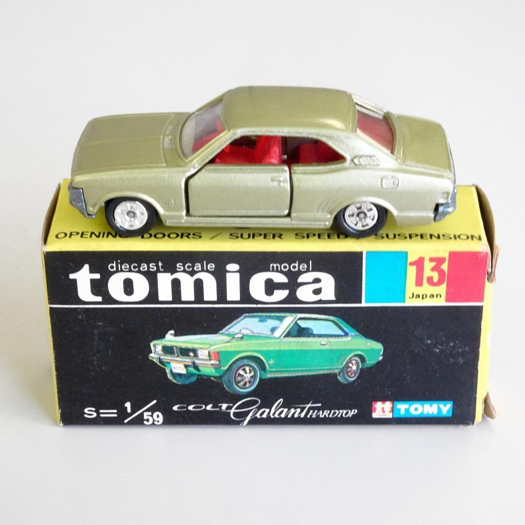 コルト ギャランハードトップ - トミカ#13 「おおみや」シール付き
