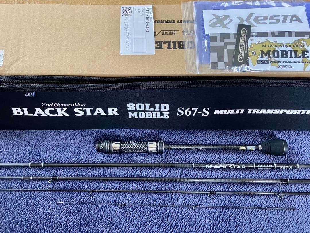 【美品！】ゼスタ ブラックスター ソリッド モバイル S67-S