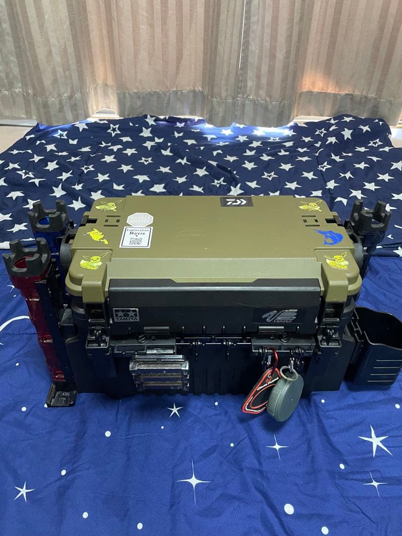 管釣用　ケースとルアーセット