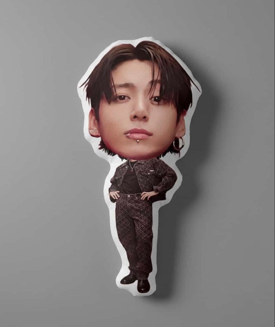 BTS Jungkook ジョングク グク 2等身クッション 30cm