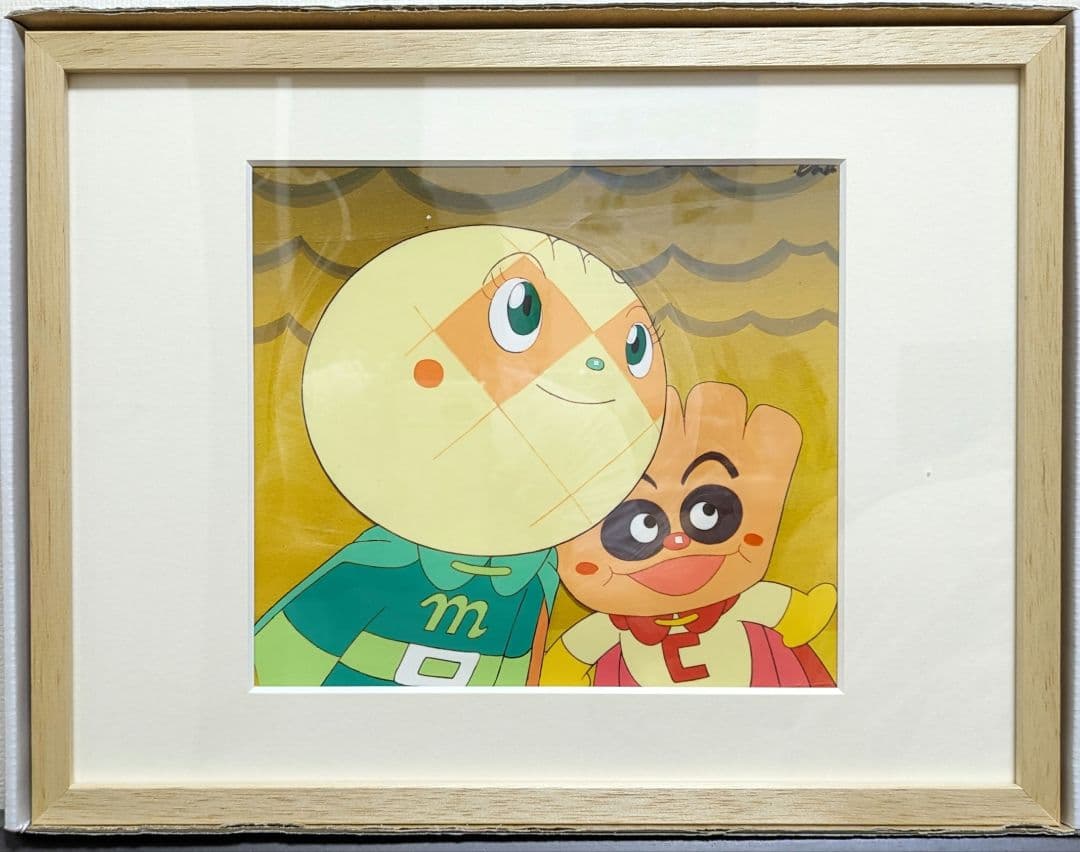 アンパンマン　セル画　メロンパンナちゃん　クリームパンダ