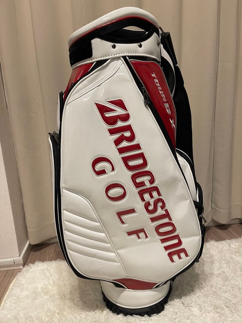 ブリヂストンゴルフ　プロレプリカ　総エナメルモデル　キャディバッグ 9.5インチ