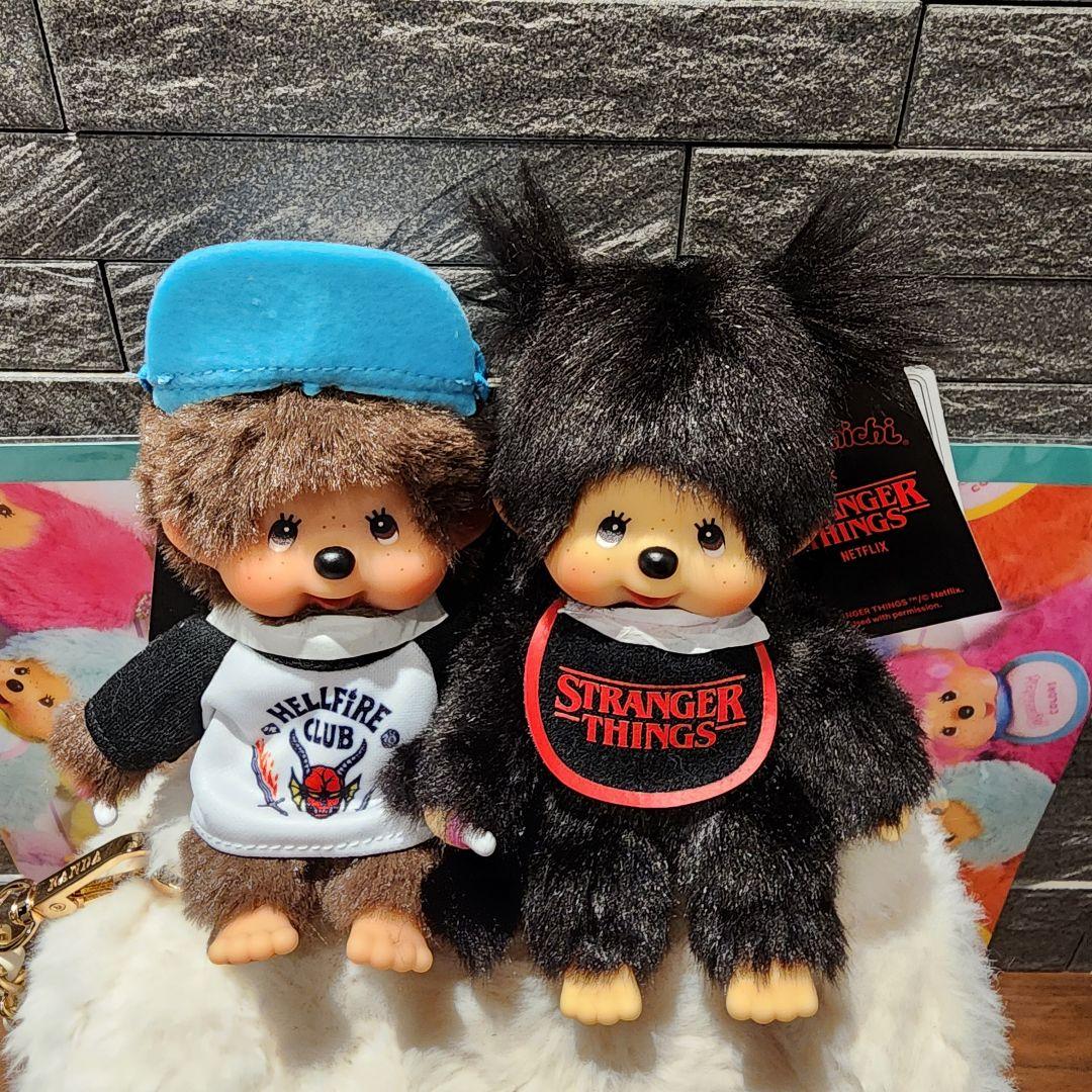 モンチッチ ストレンジャー・シングス コラボ　キーチェーンダスティンツインテール