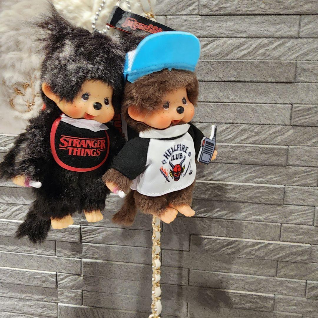 モンチッチ ストレンジャー・シングス コラボ　キーチェーンダスティンツインテール