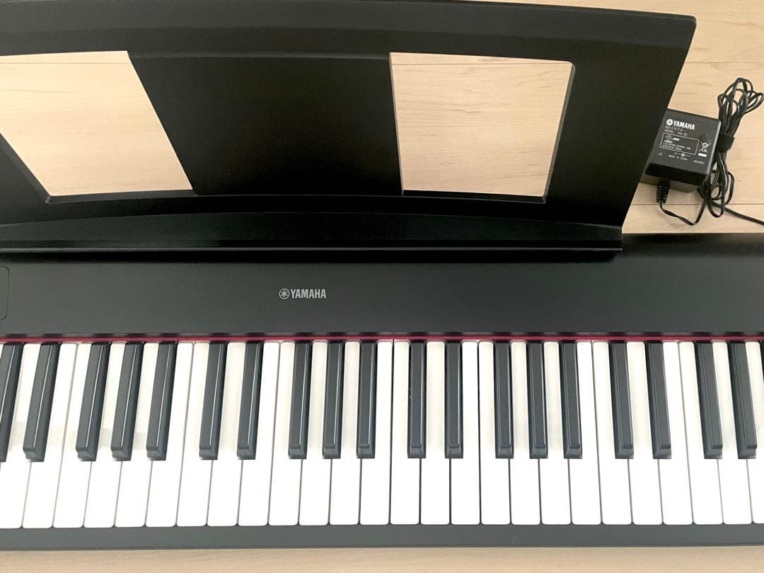 YAMAHA piaggero NP12B 電子キーボード ピアノソフトカバー付