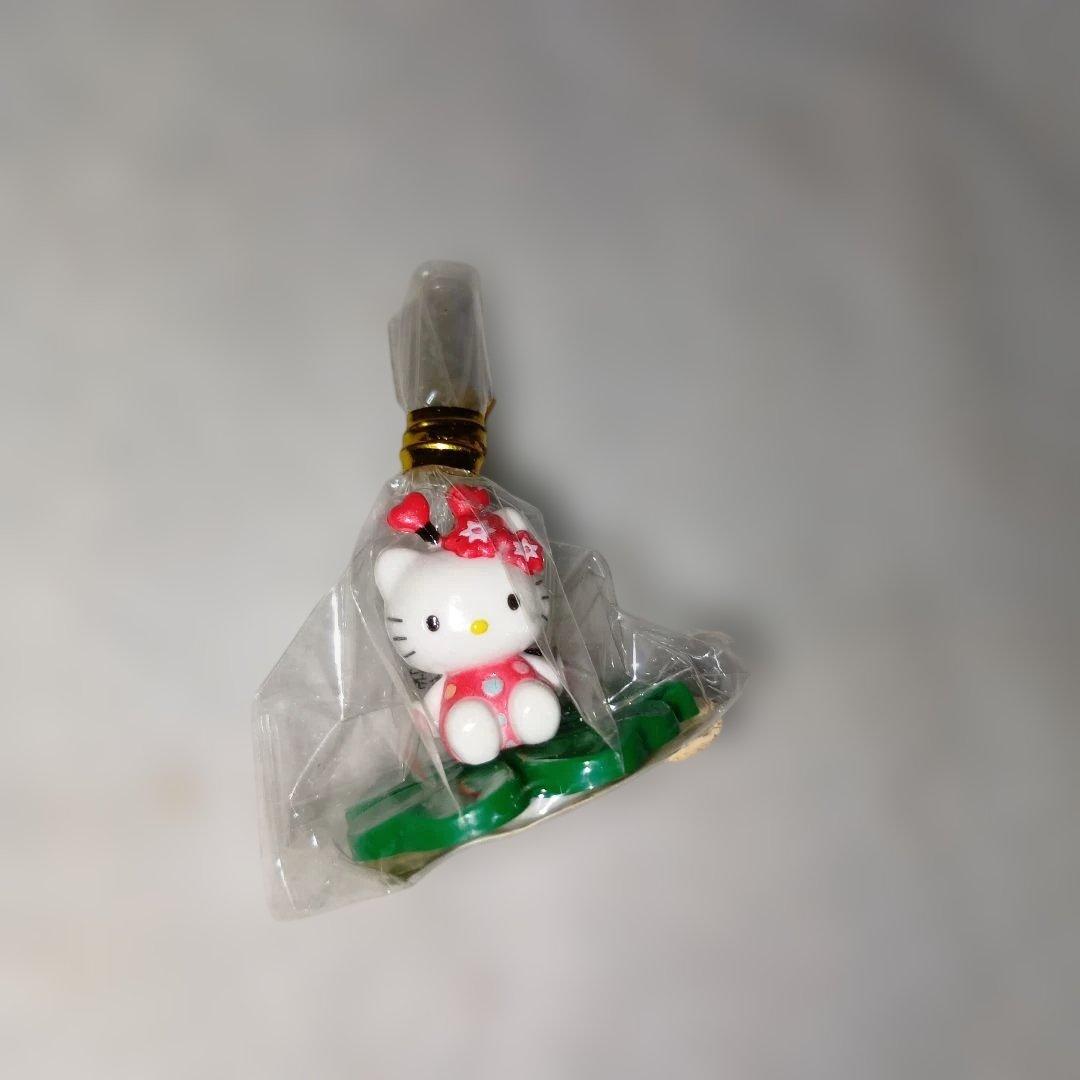 現存１個ハローキティ2009年辺りてんとう虫キティマスコットクローバーレトロ