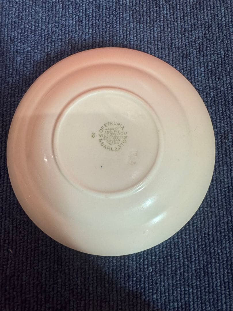 2046 ウェッジウッド クイーンズウェア カップ＆ソーサ1客　鉢1客　皿1客