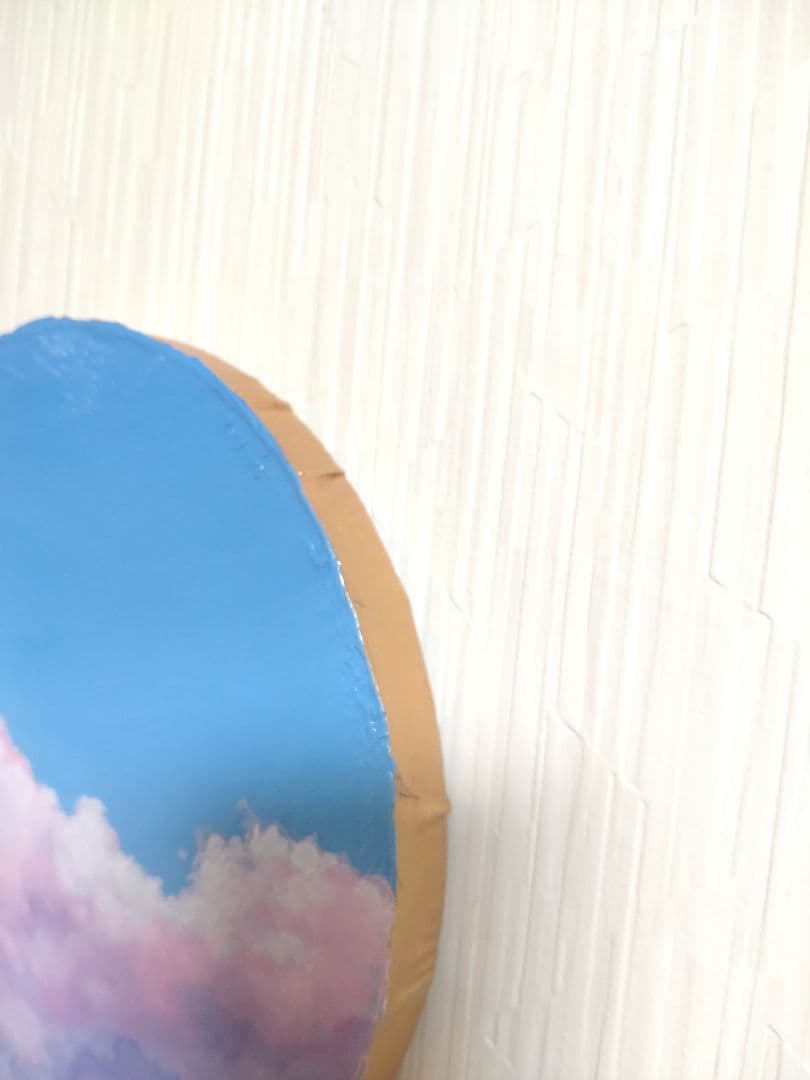 空の油絵【小春雲】1点物の油絵◆作者サイン入り