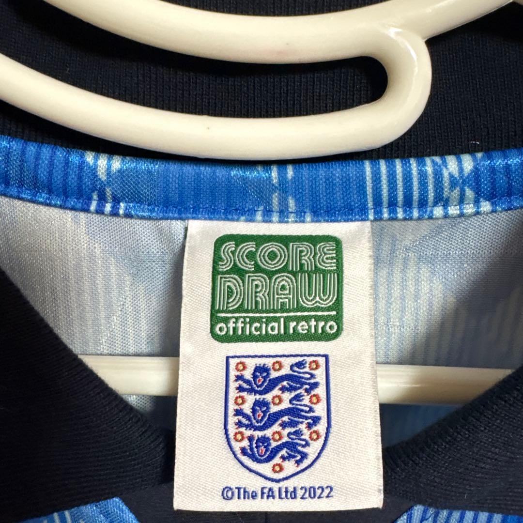 イングランド代表　1990年　復刻　ユニフォーム