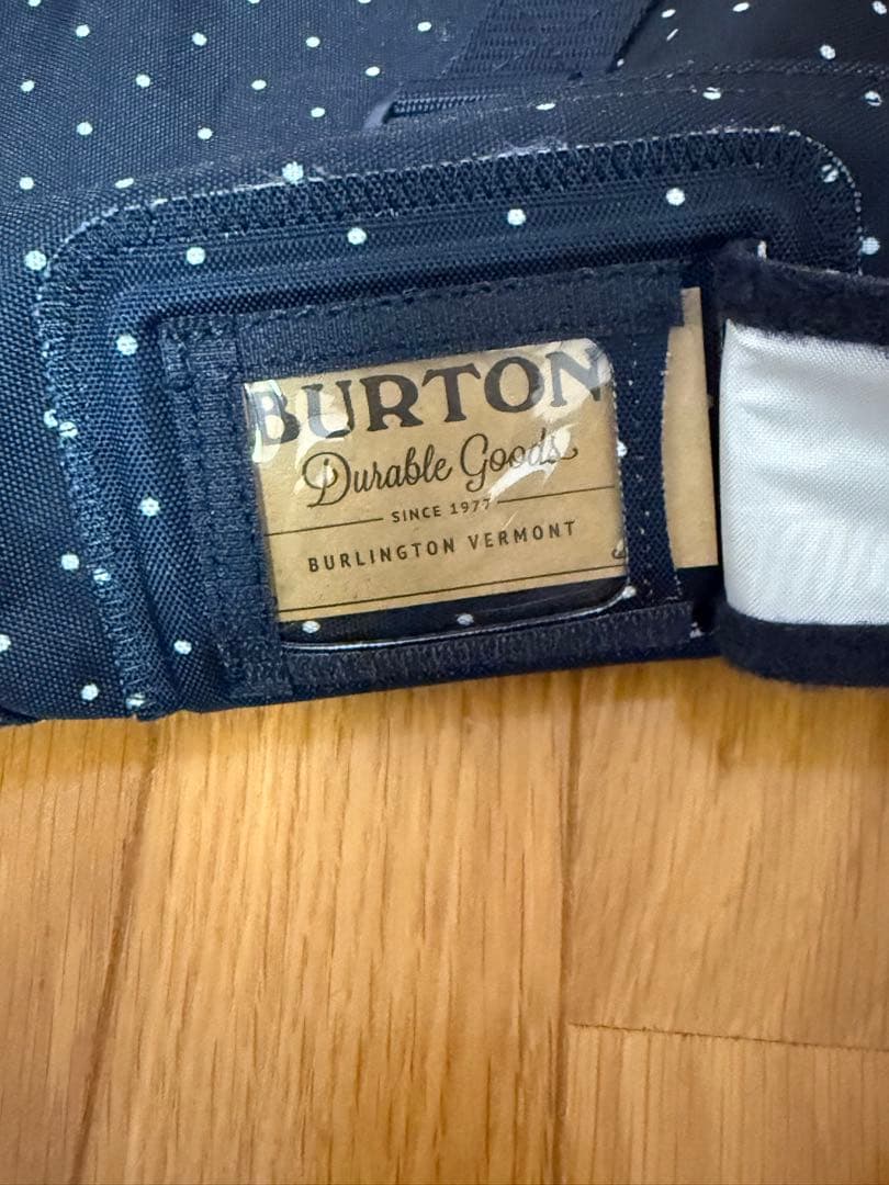 【美品】Burton スノーボードバッグ ドット柄 ネイビー　156cm