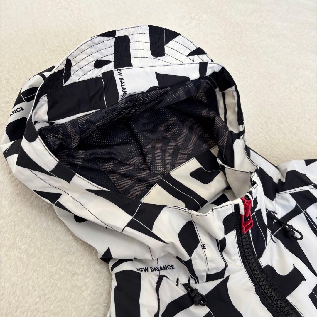 New Balance Golf 撥水防寒 フーディジャケット 総柄