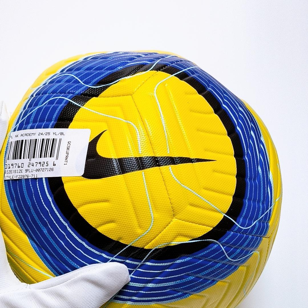 新品未使用◆サッカーボール ナイキ プレミアリーグ アカデミー イエロー ブルー