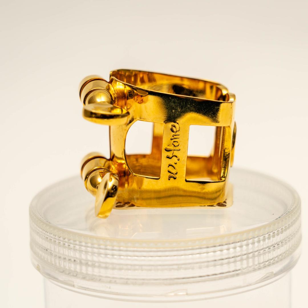 ウッドストーン(Woodstone) 金メッキ アルトサックスリガチャー ARB