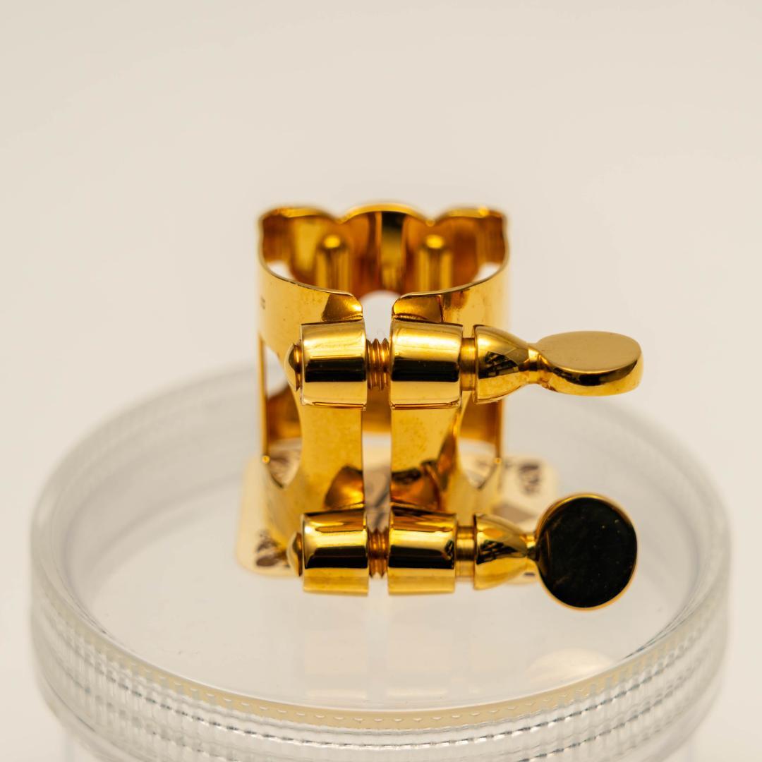 ウッドストーン(Woodstone) 金メッキ アルトサックスリガチャー ARB