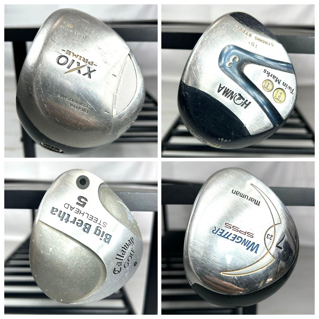 本格派 メンズゴルフクラブ 11本 フルセット ゴルフセット キャロウェイ