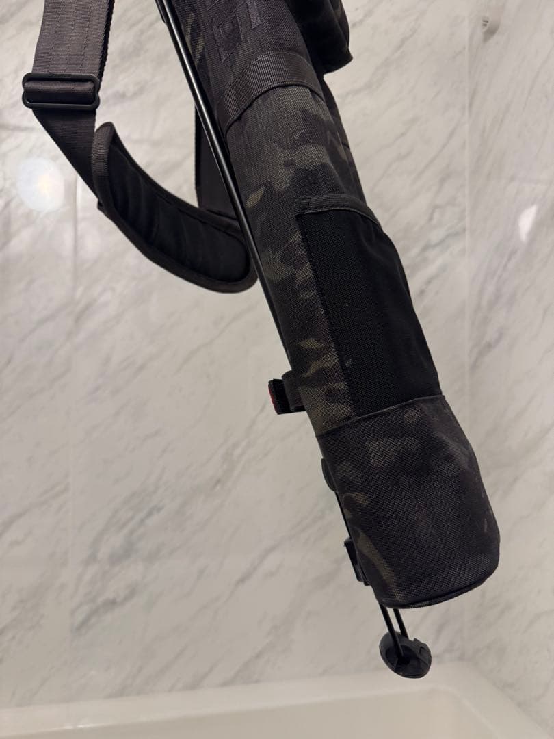BRIEFING ゴルフバッグ セルフスタンド　カモフラージュ　ブラック
