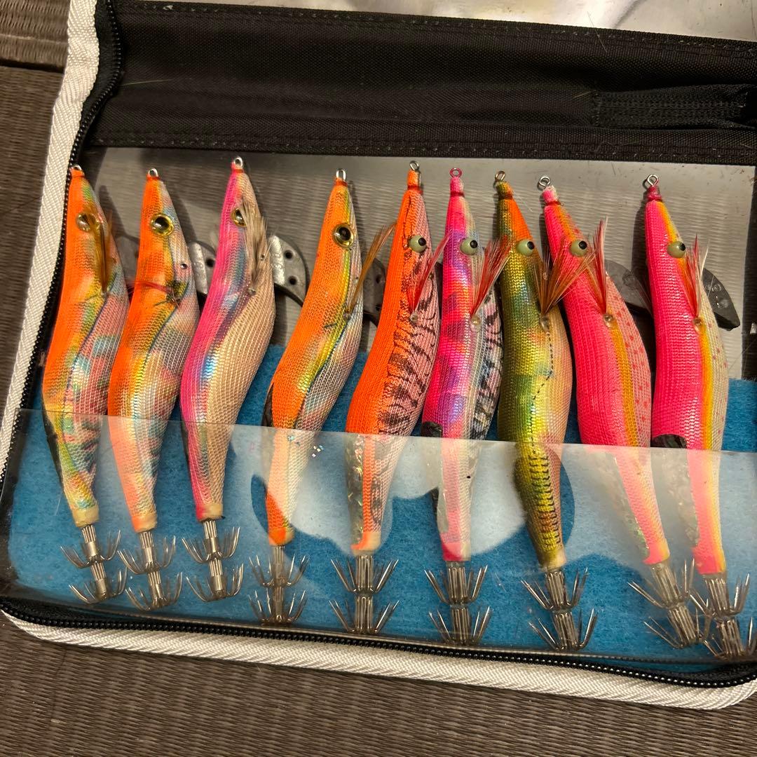 廃盤　エギ王　墨族　エギマル　アオリーQ 3.5号　24個セット