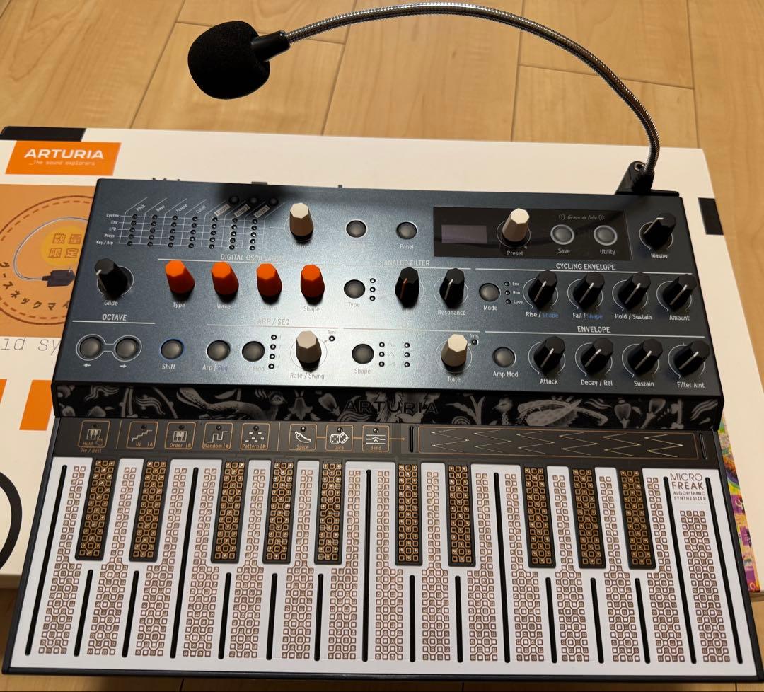 【超美品】ARTURIA MicroFreak ハイブリッドシンセ