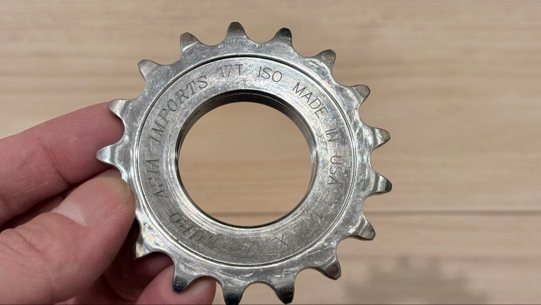 【美品】Euro-Asia Superstar コグ 17T ピスト 動作確認済