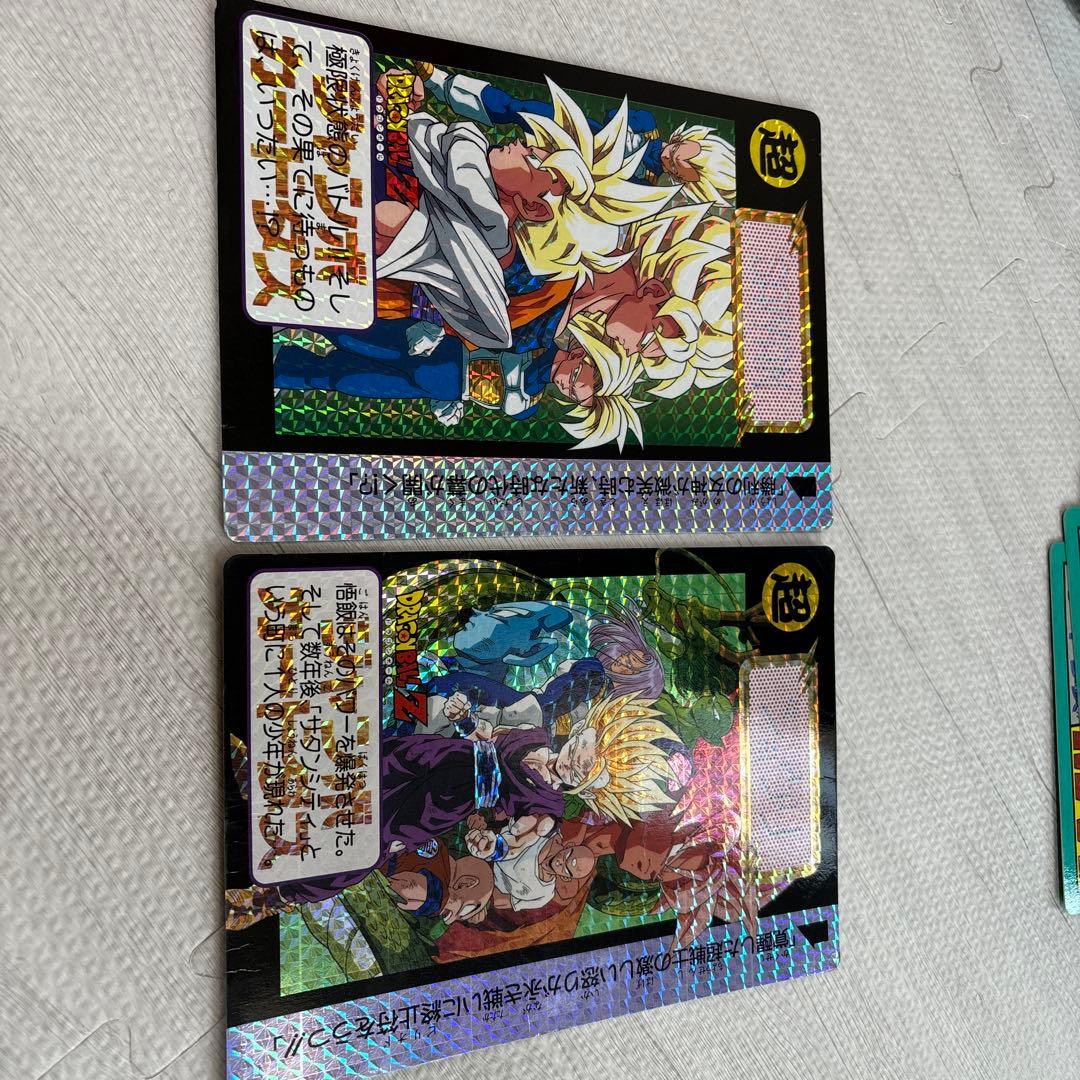 ドラゴンボール　ジャンボカード７枚