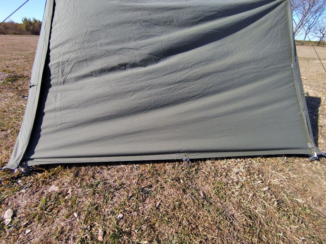 バンドック ソロベース 新同品 BUNDOK TC 軍幕 無骨