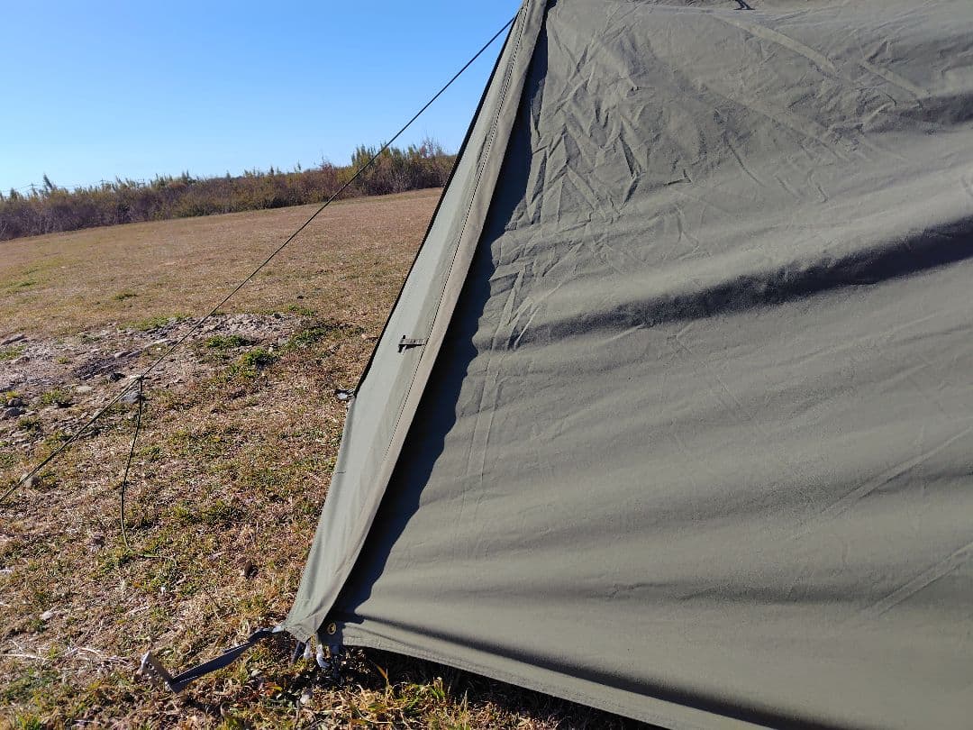 バンドック ソロベース 新同品 BUNDOK TC 軍幕 無骨