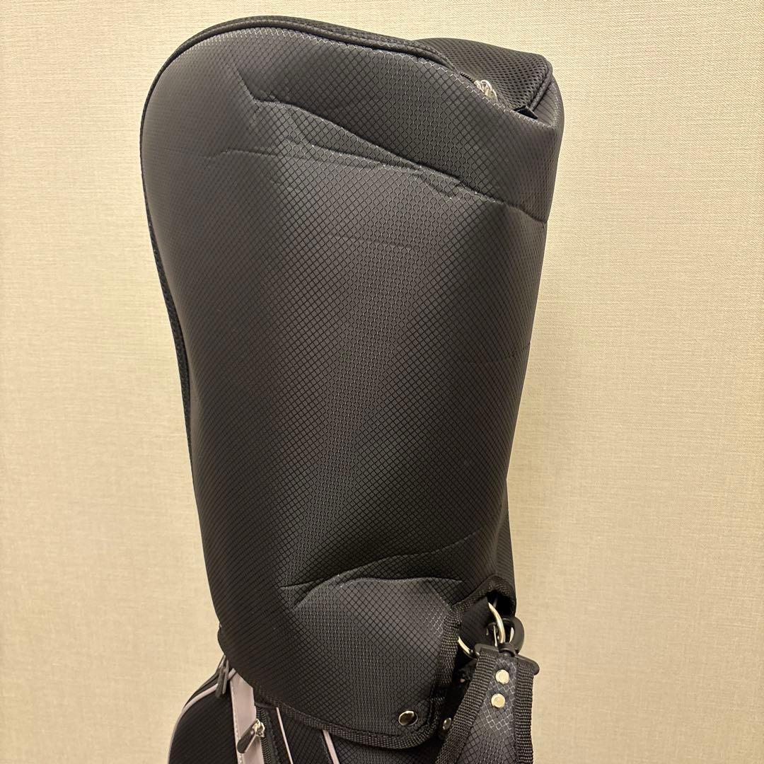 リビエラRiviera ブラックシルバー キャディーバッグ