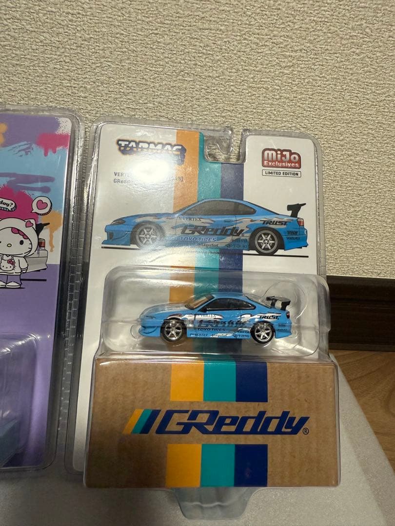ターマックワークスハローキティ ベルテックス　シルビア　グレッディ　セット
