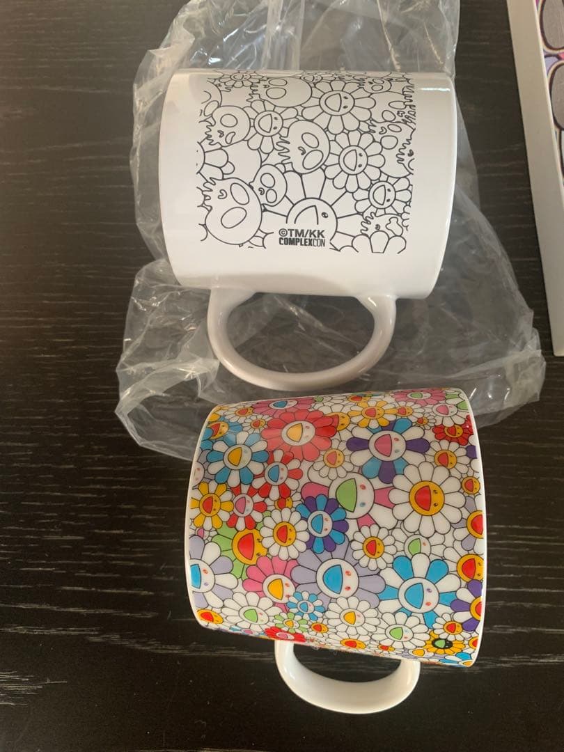 新品正規品　106cm ドラえもん展 村上隆 マルチクロス　マグカップ　セット