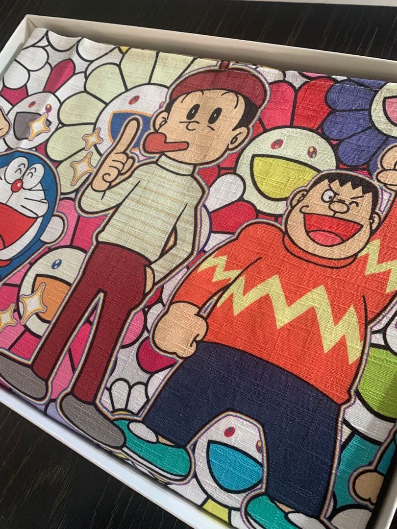 新品正規品　106cm ドラえもん展 村上隆 マルチクロス　マグカップ　セット