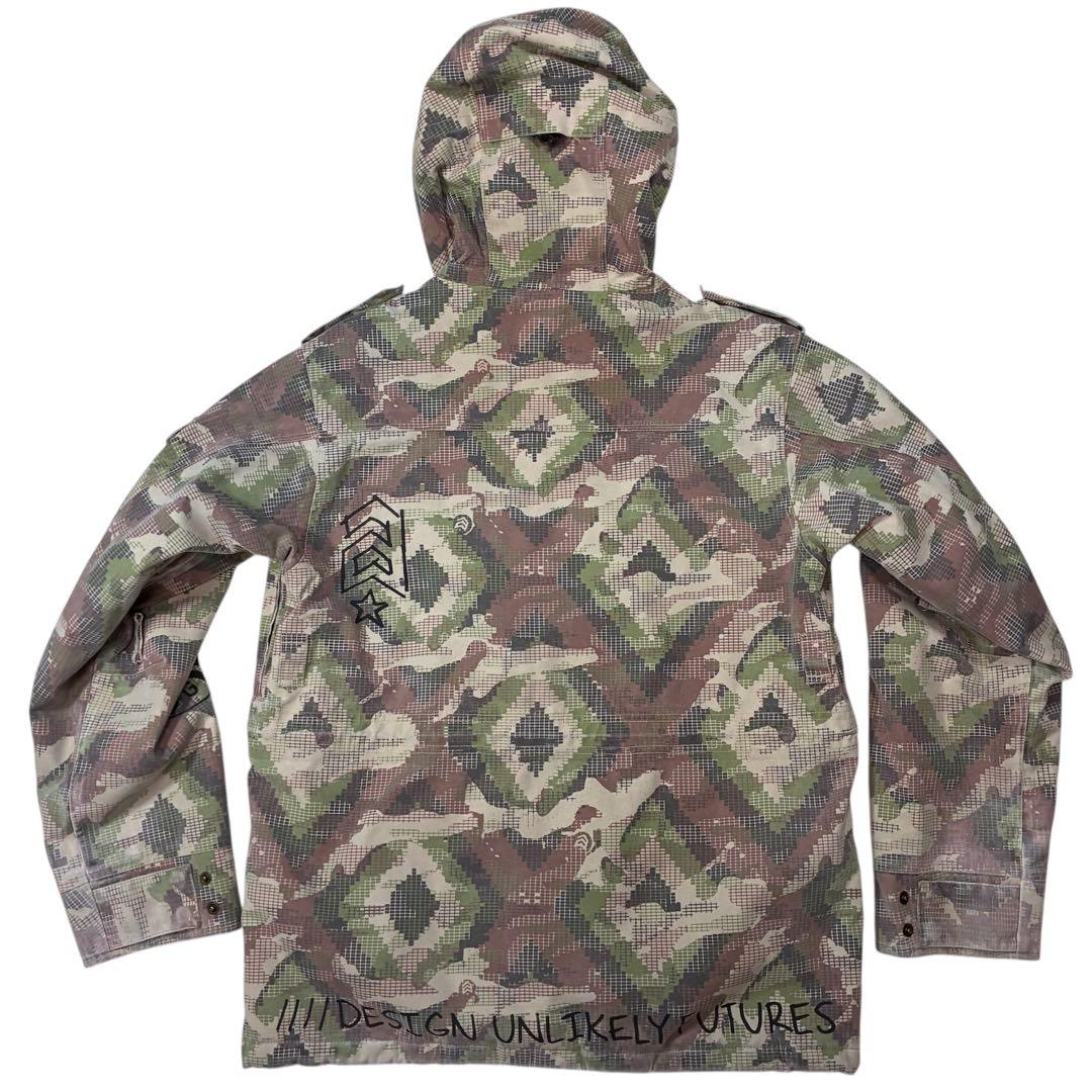 BURTON ANALOG アナログ スノーボードウェア 迷彩 ジャケット M