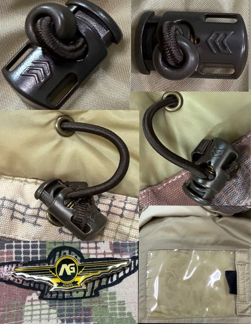 BURTON ANALOG アナログ スノーボードウェア 迷彩 ジャケット M