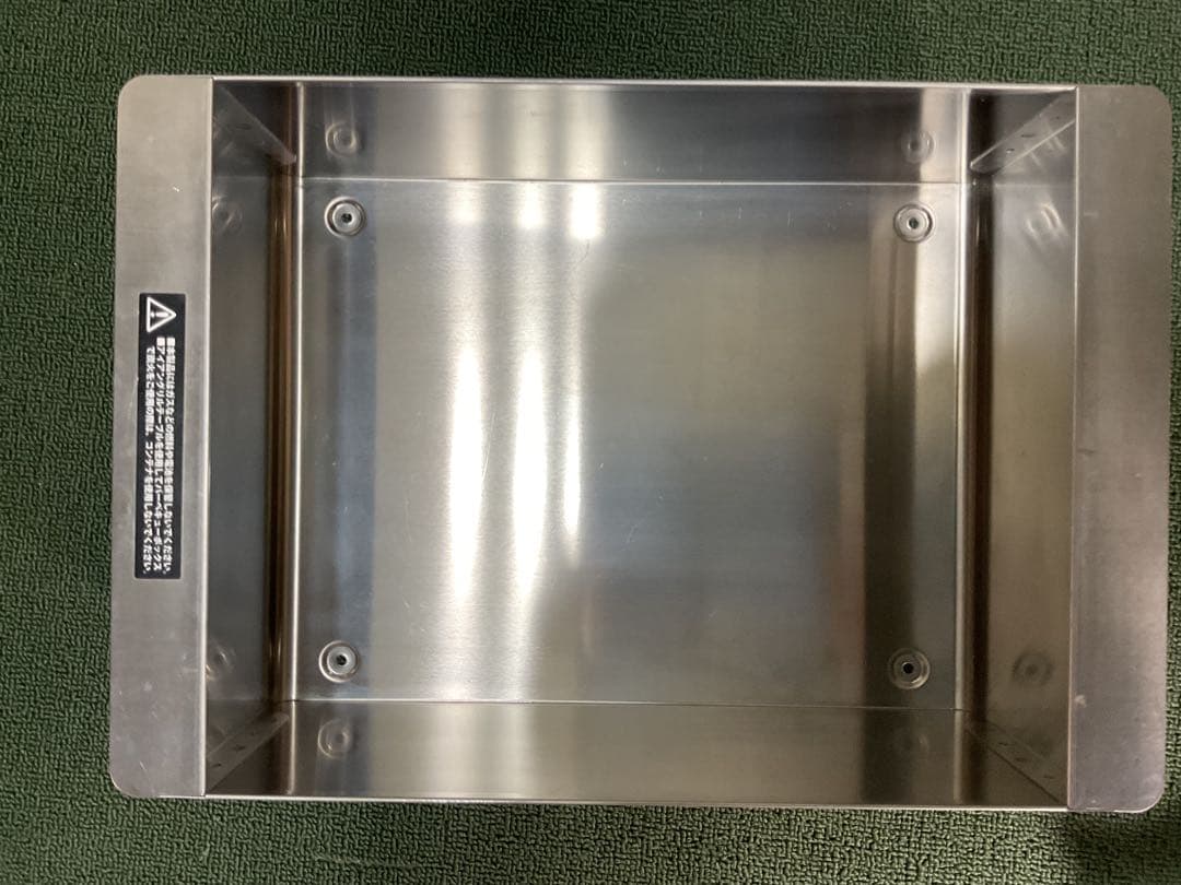 廃盤品 ステンボックス １ユニット ＆ 新品 ステンレストレー スノーピーク