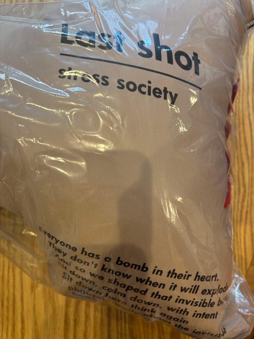 BRUNT h&o ラストショットクッション　タンカラー　新品未開封